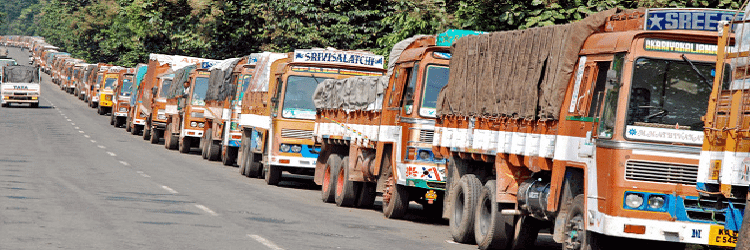 58% of Indias national permit trucks start plying roads once again