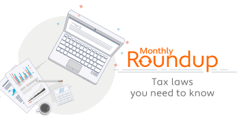 September 2021 Roundup: Tax laws you need to know